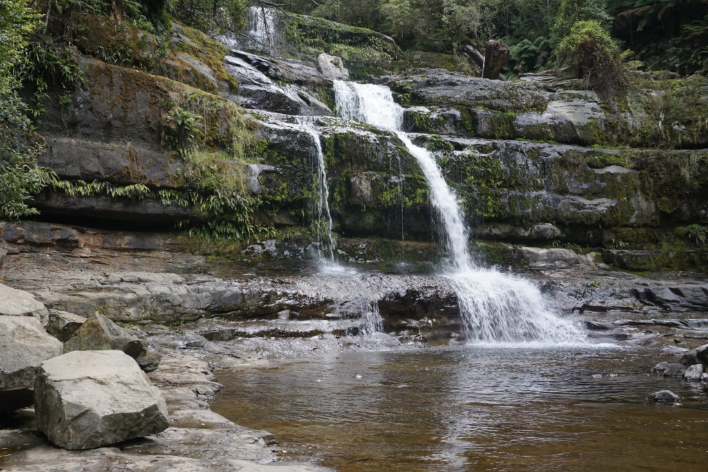 Here you should see a waterfall