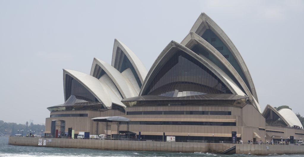 Here you should see the Opera House of Sydney