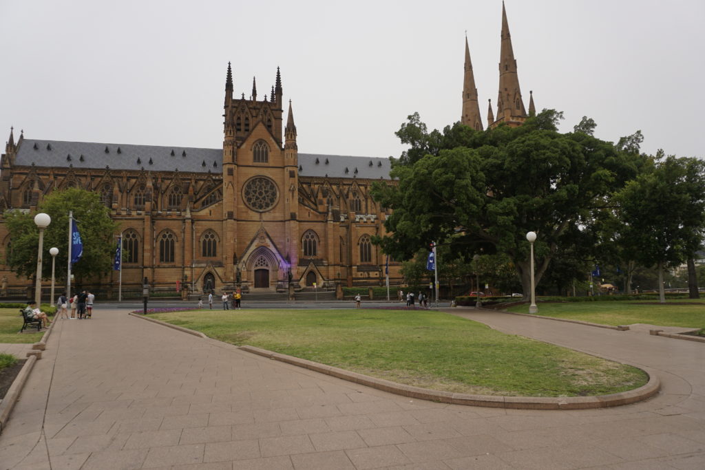Here you should see a cathedral