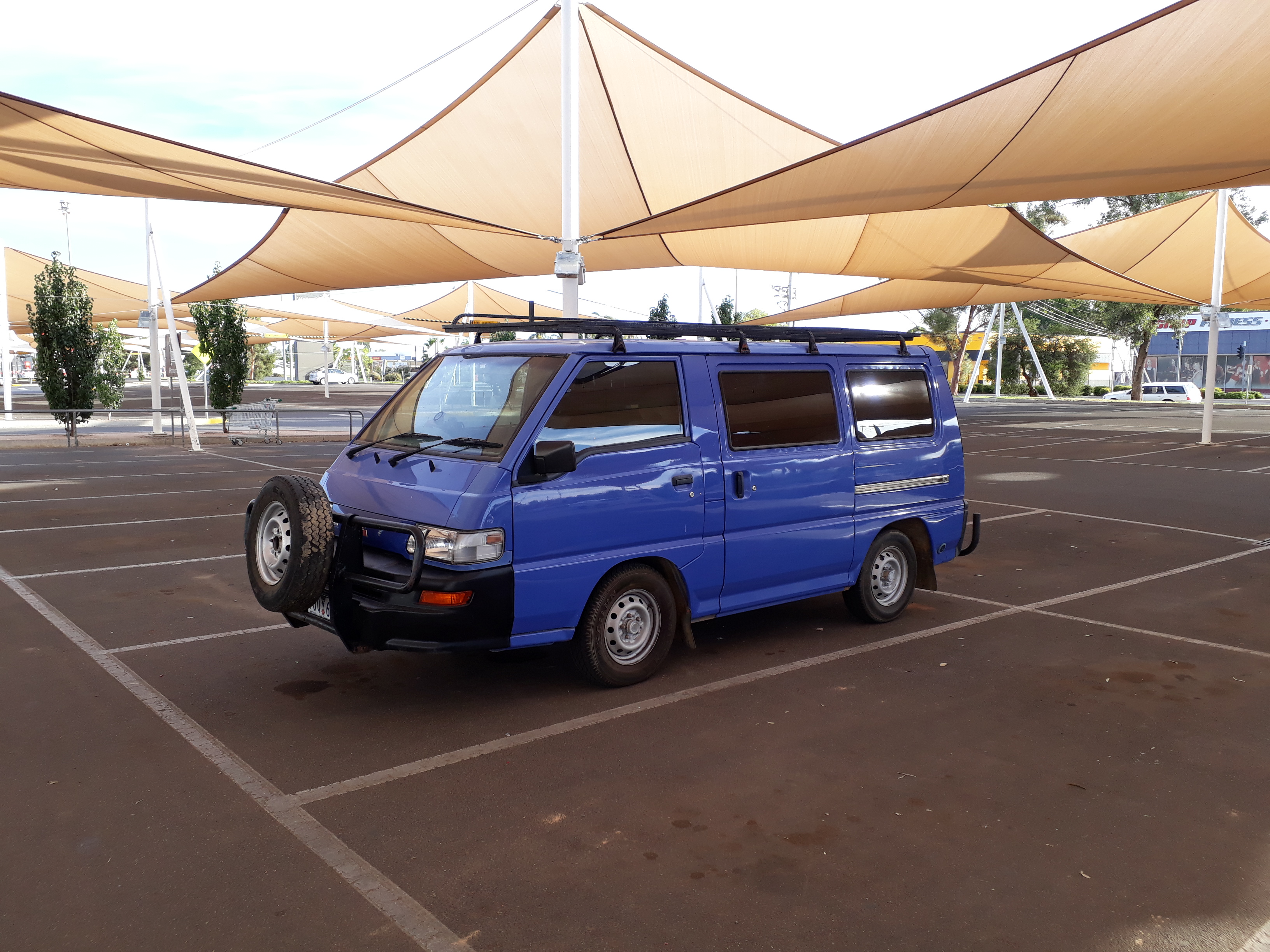 Here you should see a car