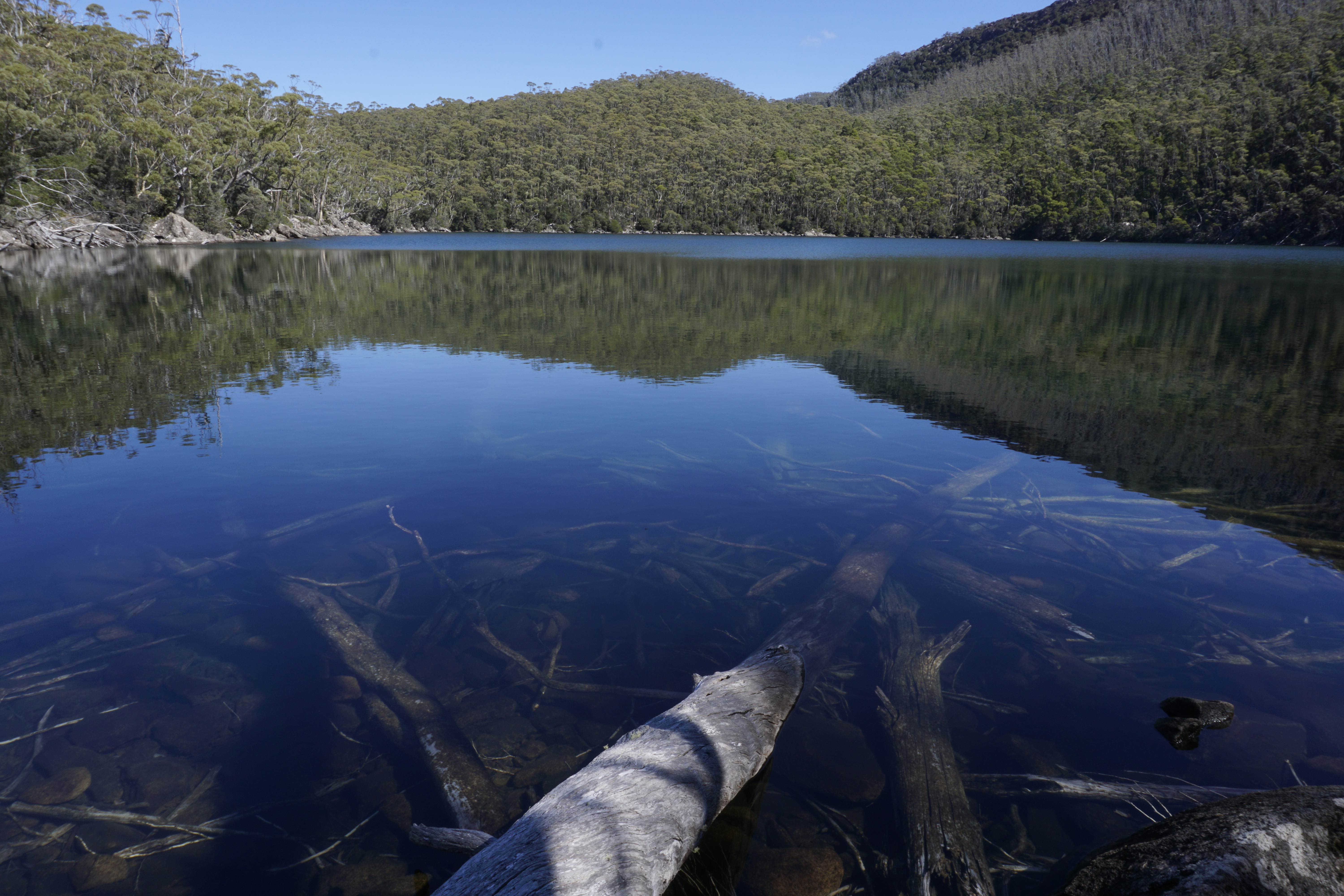 Here you should see a lake