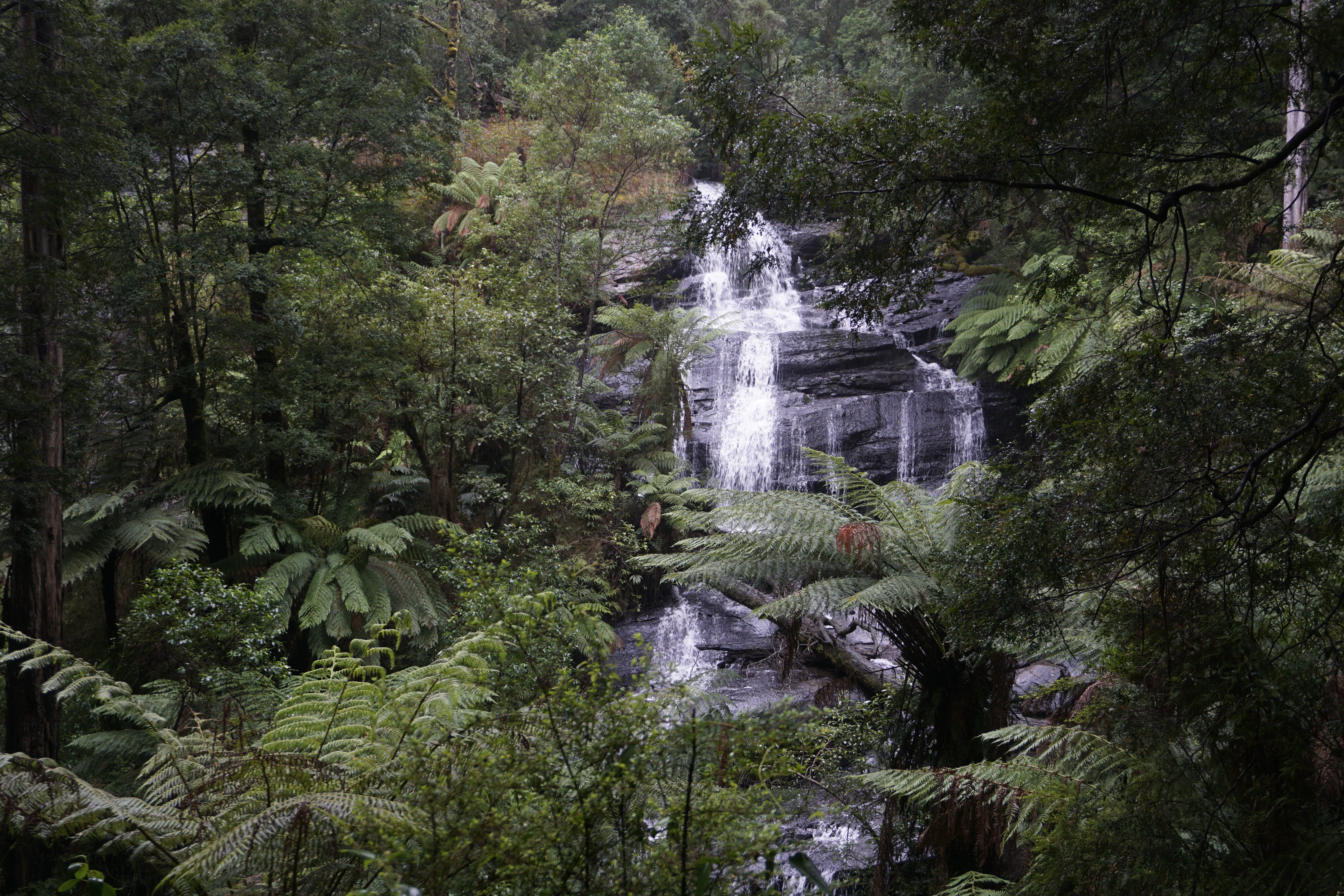 Here you should see a waterfall