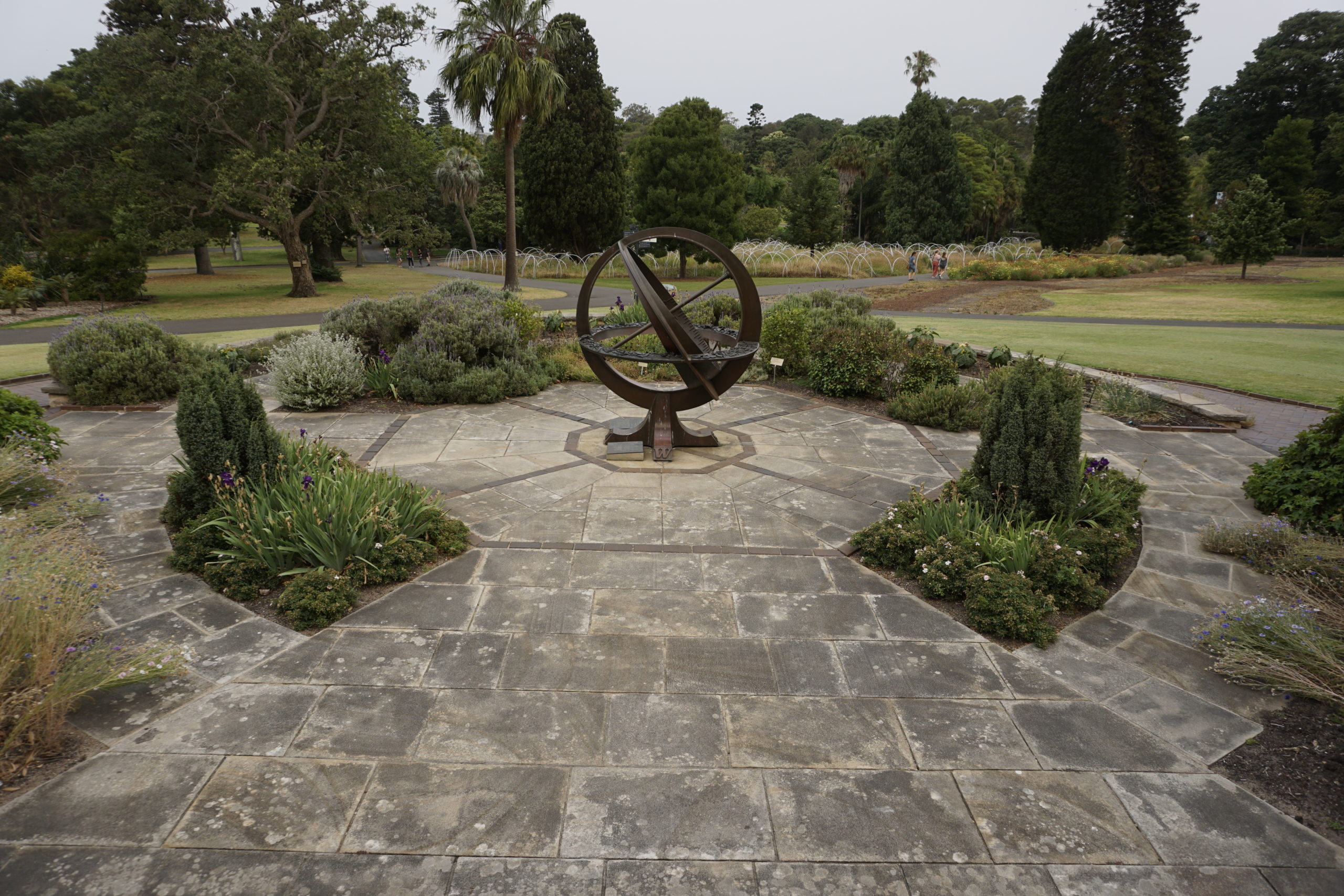 Here you should see a sundial