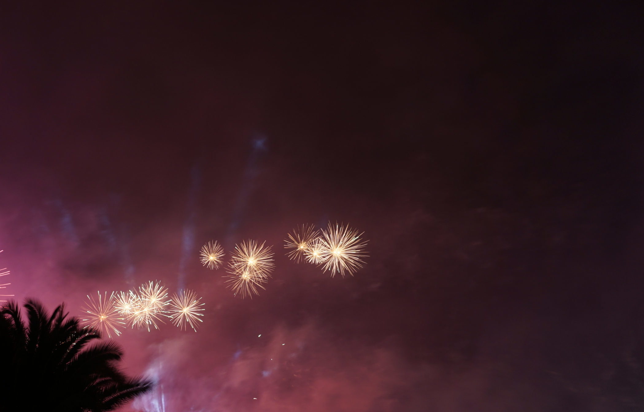 Here you should see a firework