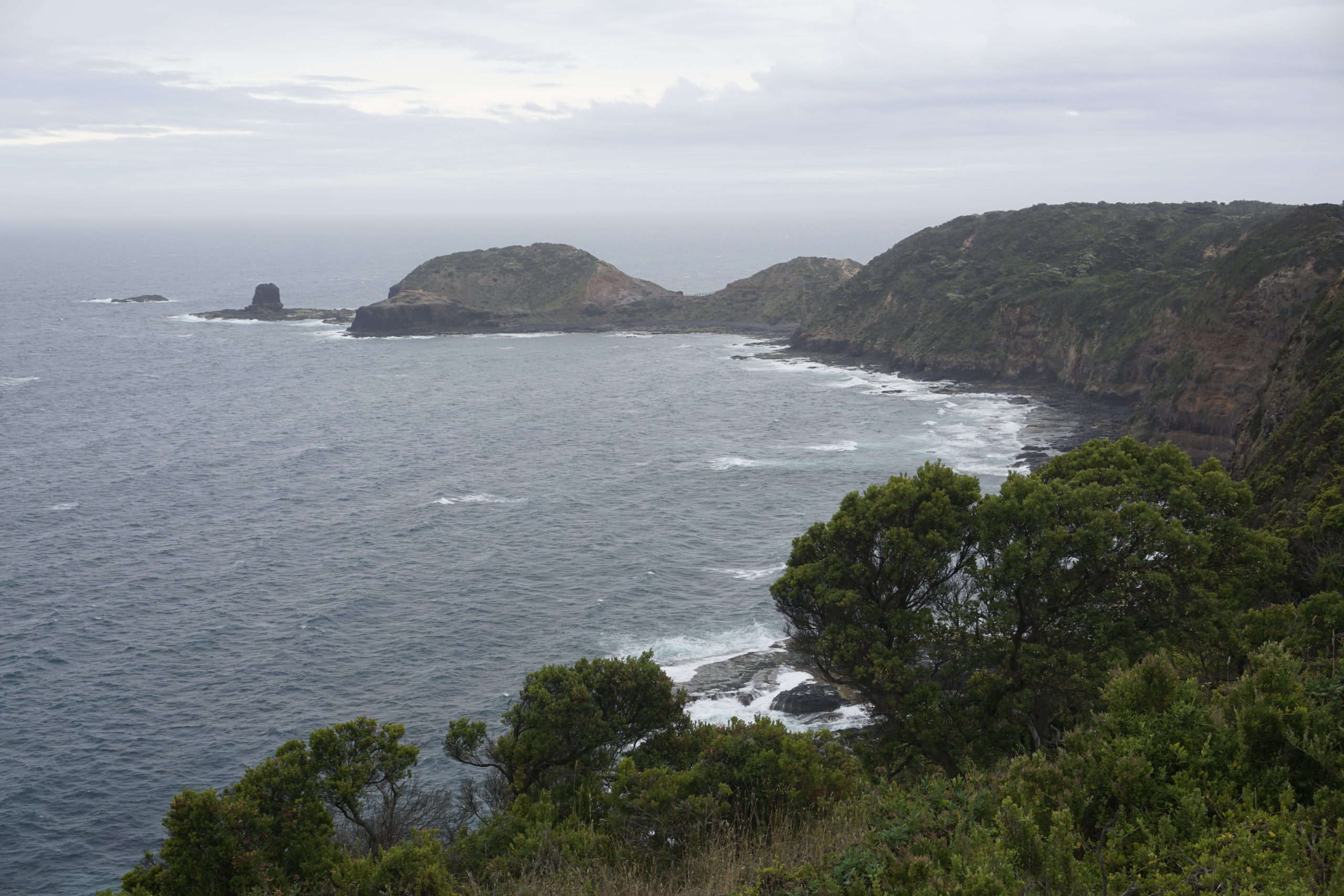 Here you can see the Bushranger bay on Mornington peninsula