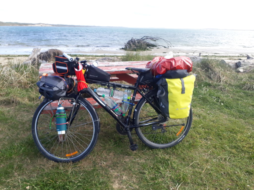 Bicycle during cycletour