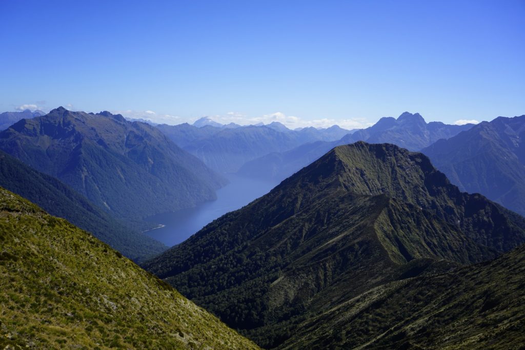 View from Kepler Track between Luxmore and Iris Burn