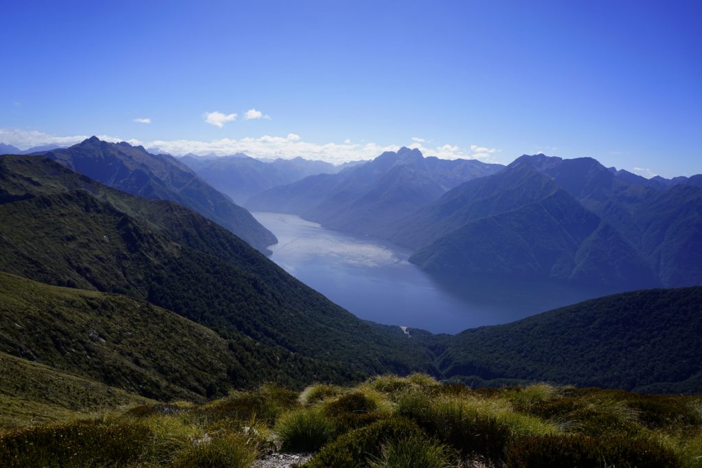 View from Kepler Track between Luxmore and Iris Burn